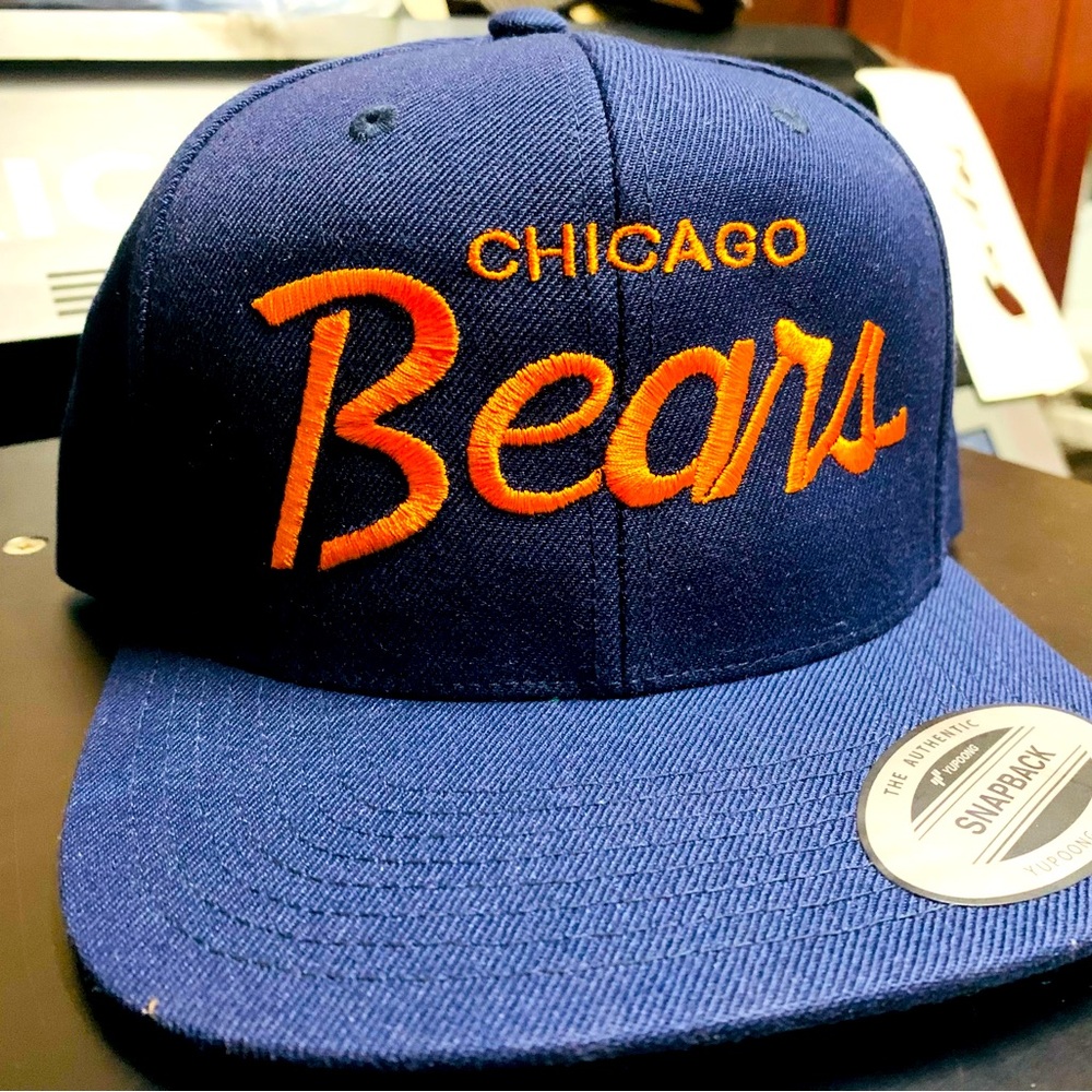 Retro Chicago Bears Snap Back Hat v2 - Clark Griswold Christmas Vacation
